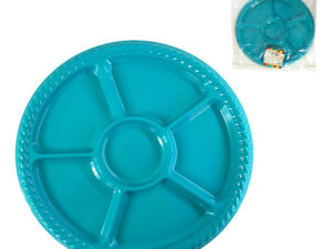 Bandeja Con 6 Divisiones Pack 3und. Colores