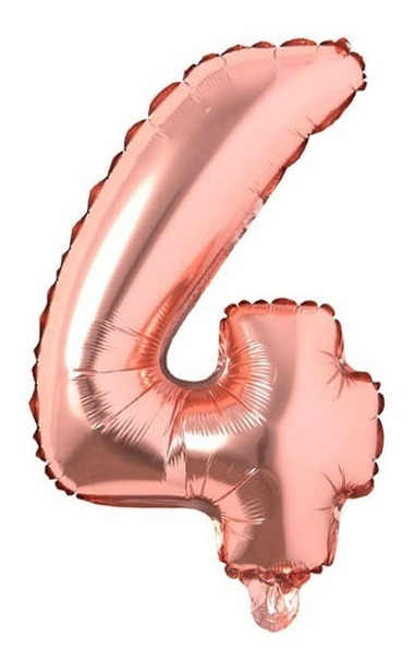 Globo En Forma De Numero - Altura - 45 Cm - Imagen 4