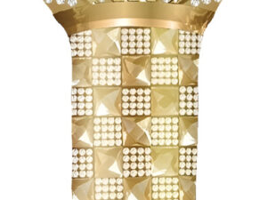 Globo Metálico Silueta Micrófono