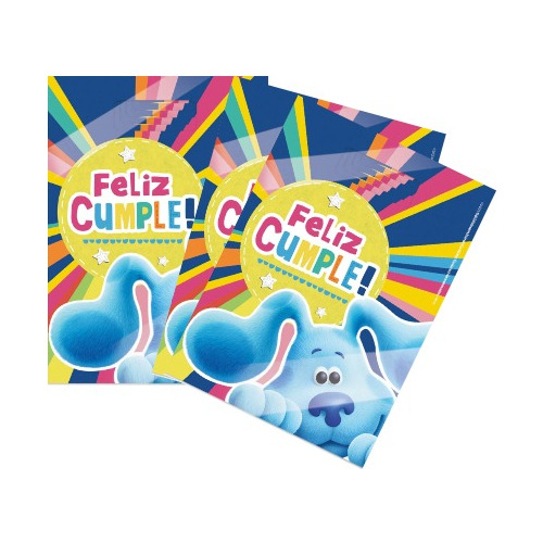 Bolsas Para Dulces Motivo Las Pistas De Blue