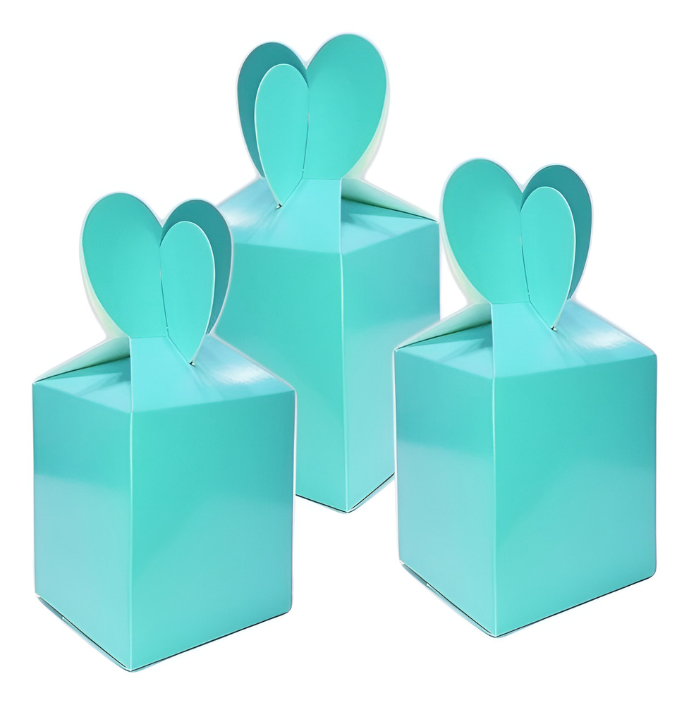 Cajas Para Dulces / Sorpresas / Motivo Unicolor / 6 Uds - Imagen 3