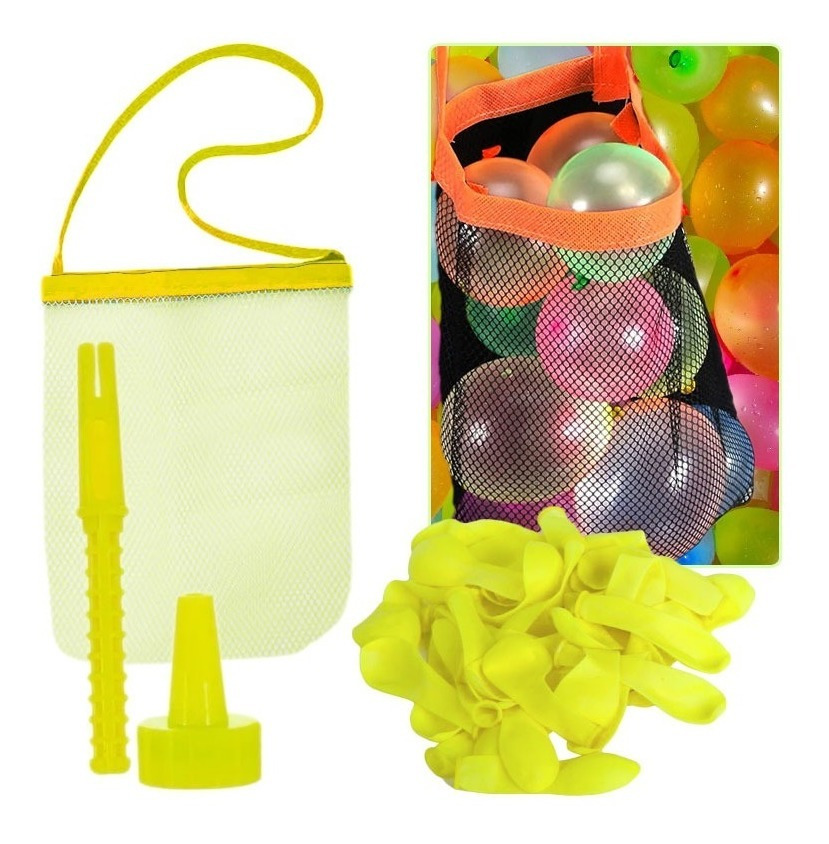Set 60 Bombitas De Agua + Morral + Herramienta - Imagen 9