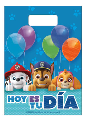 Bolsas Para Dulces Motivo Paw Patrol