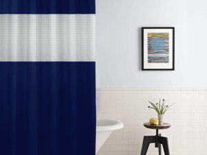 Cortina De Ducha / Tina Color (diseño - Transparencia)