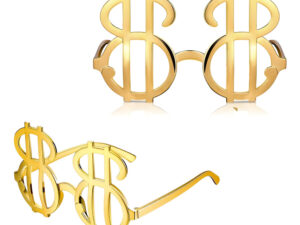 Pack 6 Uds Gafas Diseño Dolar / Fiesta / Cotillón / Lentes