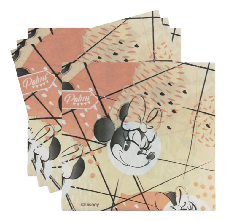 Servilletas De Papel Para Decoración Motivo ( Minnie Mouse ) - Imagen 3