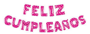 Globos Colorful Balloon Feliz Cumpleaños 15 Uds Rosa Helio Metalizado Rosa - Corazones