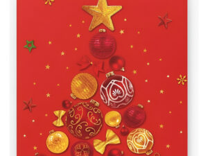 Bolsa Para Regalo Con Motivo ( Navidad ) M-40