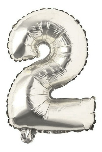Globo En Forma De Numero - 45 Cm - Imagen 2