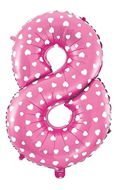 Globo En Forma De Numero - 45 Cm - Imagen 38