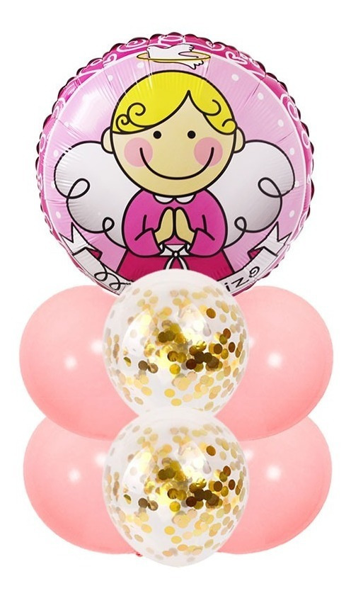 Set De Globos Decoración 7 Uds Especial Bautizo