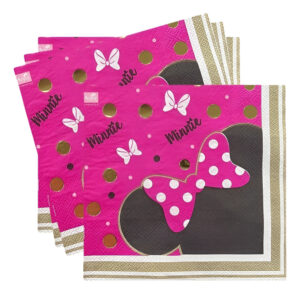 Servilletas De Papel Para Decoración Motivo ( Minnie Mouse )