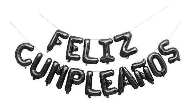Set De Globos Decoración 15 Uds (feliz Cumpleaños) - Imagen 38