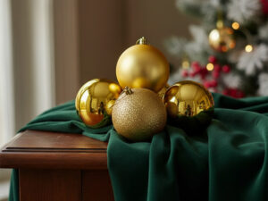 Adorno Arbol De Navidad 5cm Pack 10 Unidades