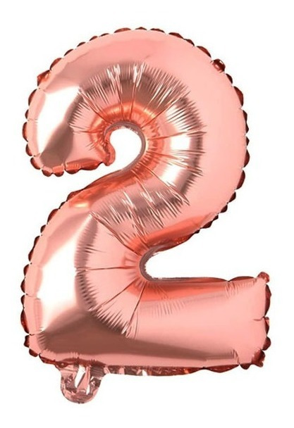 Globo En Forma De Numero - Altura - 45 Cm - Imagen 2