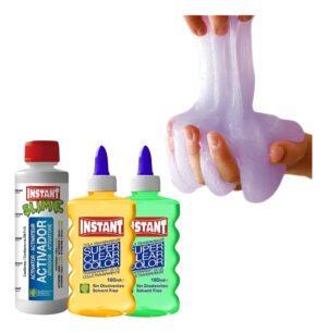 Kit Completo Para Crear Slime / Super Clear / Color / 360 Ml