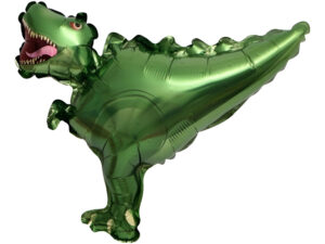 Globo Metálico / Globo Pequeño / Mini Figura De Dinosaurio