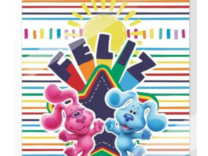Mantel Blues Clue's (las Pistas De Blue) Rectangular