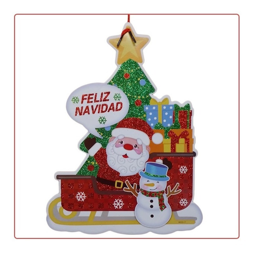 Adorno Para Decoración / Muro / Puerta / Motivo Navidad - Imagen 7
