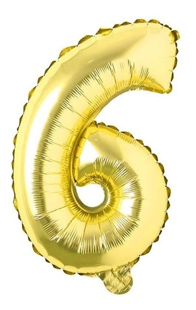 Globo En Forma De Numero - 45 Cm - Imagen 16