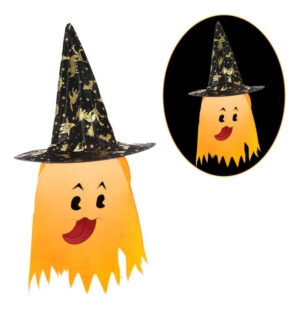 Adorno Colgante Con Luz/ Sombrero / Personajes Halloween