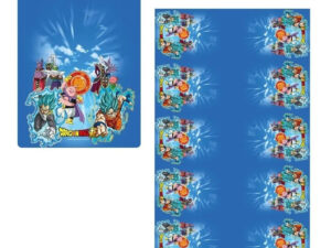 Mantel Plástico Decoración Rectangular Motivo Dragon Ball