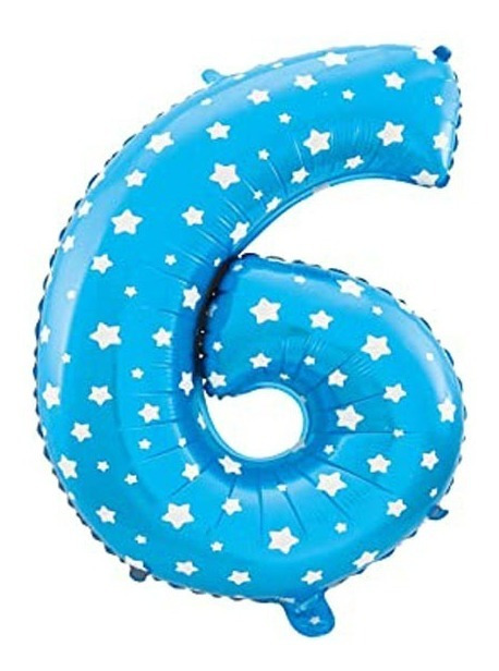 Globo En Forma De Numero - 45 Cm - Imagen 26