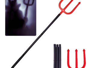 Tridente Diablo / Accesorio / Decoración / Fiesta Halloween