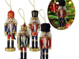 Cascanueces Navideño / Colgante Decoración Navidad Serie M79