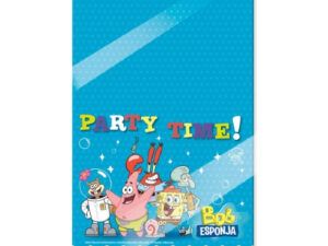 Mantel Plástico Decoración Rectangular Motivo Bob Esponja