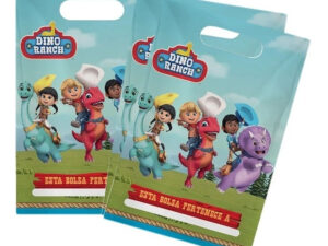 Bolsas Para Dulces Motivo Dino Ranch