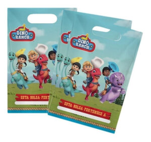 Bolsas Para Dulces Motivo Dino Ranch