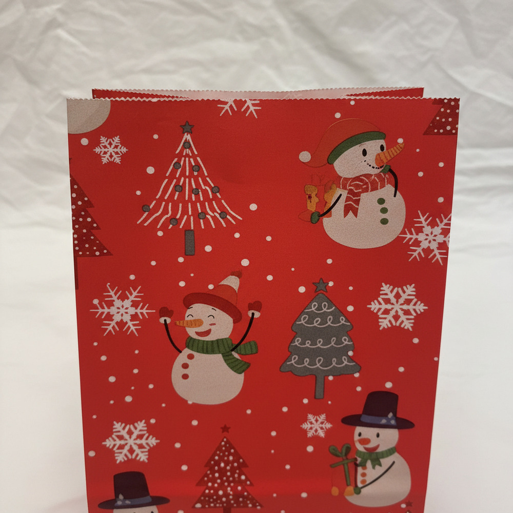Bolsas Navideñas (pack 12) Para Regalos, Papel - Imagen 5