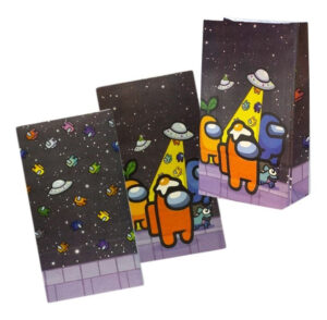 Bolsas De Papel Para Dulces Motivo Among Us