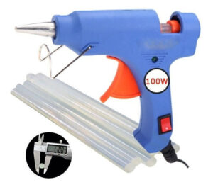 Pistola Eléctrica De Silicona (barra 11 Mm) 100w + 6 Barras
