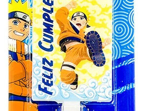 Vela Para Decoración De Torta Con Motivo Naruto 2 D