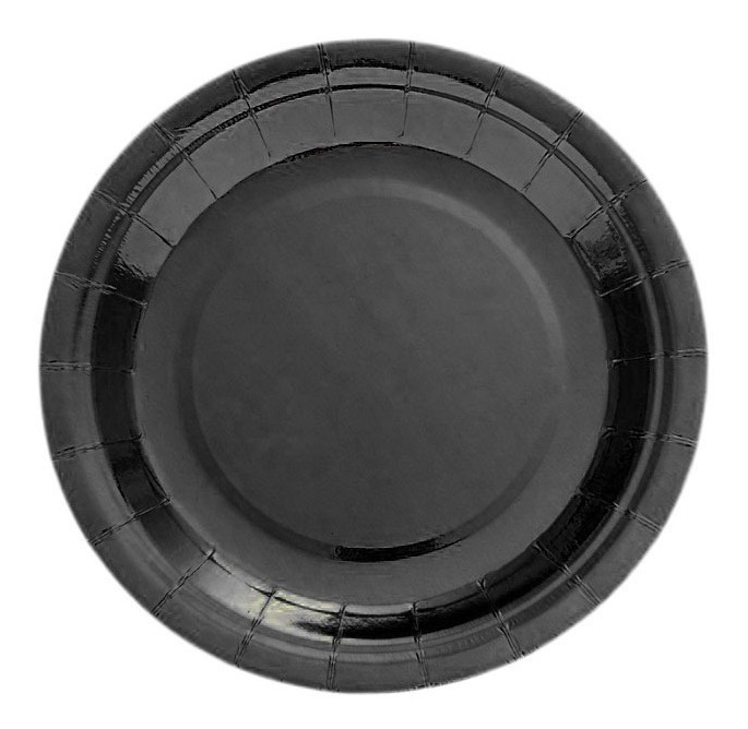 Pack 6 Uds Plato Grande Cartón / Diseño Color Metalizado - Imagen 19