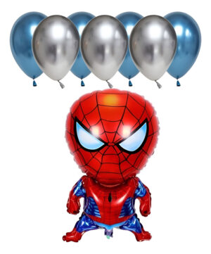 Set Globos Decoración 8 Uds Personajes Spiderman / Spidey