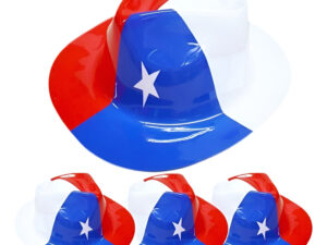 Pack 4 Sombreros / Vaquero / Cotillón / ( Fiestas Patrias )
