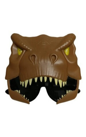 Lentes De Ojos Motivo T-rex / Cotillón Fiesta / Dinosaurio