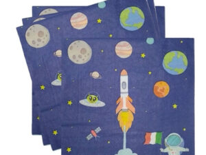 Servilletas De Papel Para Decoración Motivo ( Espacial )