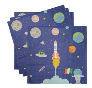 Servilletas De Papel Para Decoración Motivo ( Espacial )