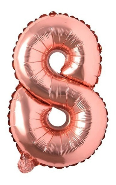 Globo En Forma De Numero - Altura - 45 Cm - Imagen 8
