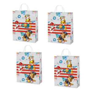 Pack 4 Uds Bolsas De Papel / Para Dulces / Motivo Paw Patrol
