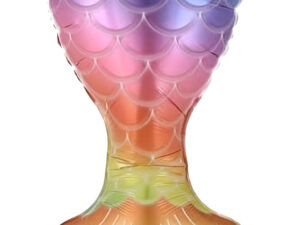 Globo Metálico Silueta Cola Sirena Diseño Degradado