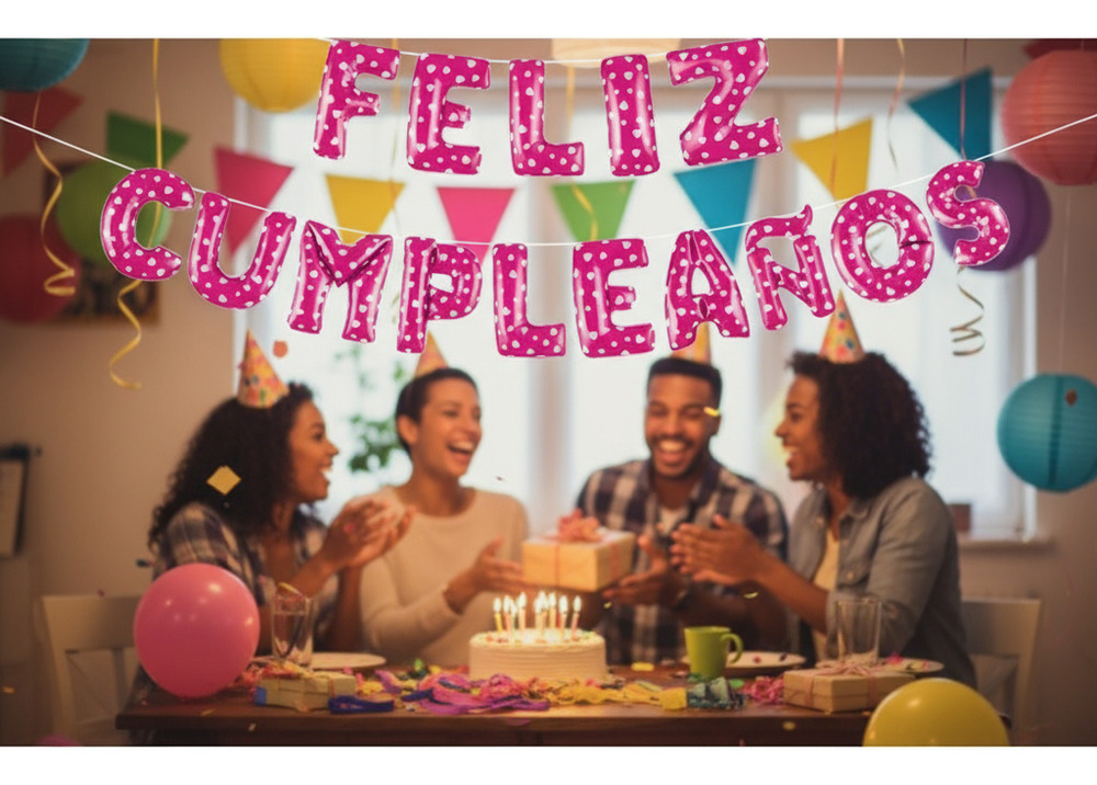 Set De Globos Decoración 15 Uds (feliz Cumpleaños) - Imagen 28