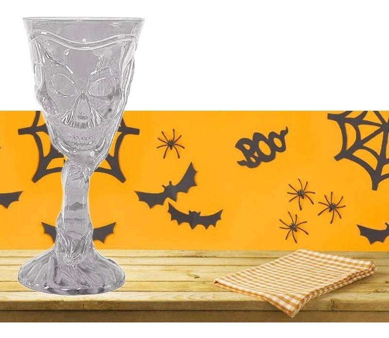 Copa Para Decoración / Fiesta Halloween / Diseño Calavera - Imagen 6