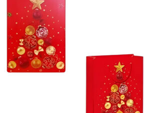 Bolsa Para Regalo Navideña Grande Xl 72cm Alto