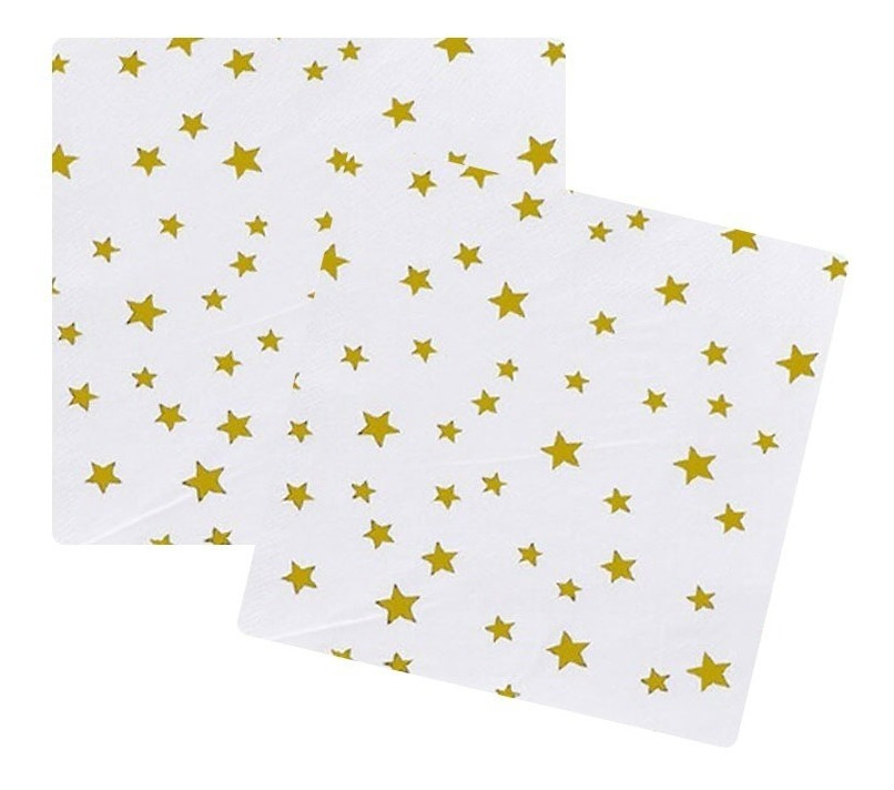Servilletas De Papel Para Decoración Con Diseño De Estrellas - Imagen 3