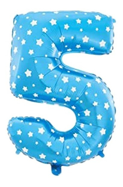 Globo En Forma De Numero - 45 Cm - Imagen 25